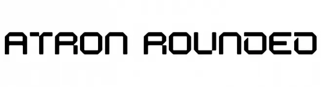 ATRON Rounded  baixar fontes gratis
