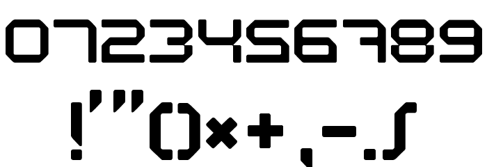 ATRON Rounded Font OTHER CHARS