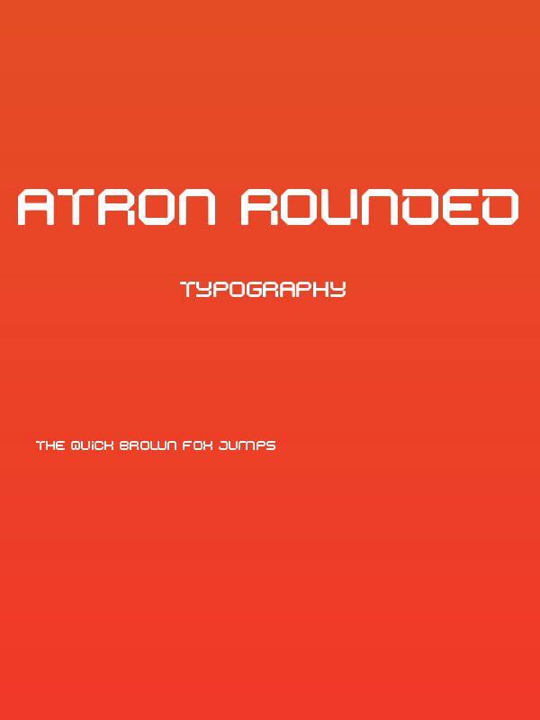 ATRON Rounded Poster