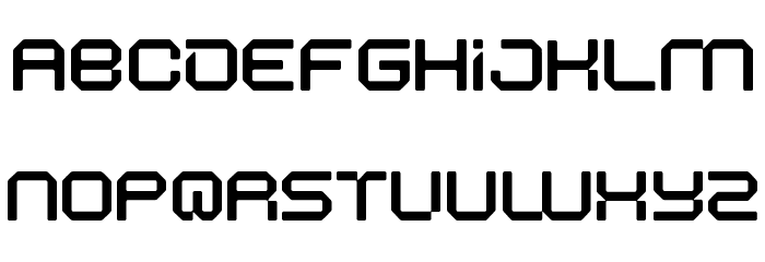 ATRON Rounded Font LOWERCASE