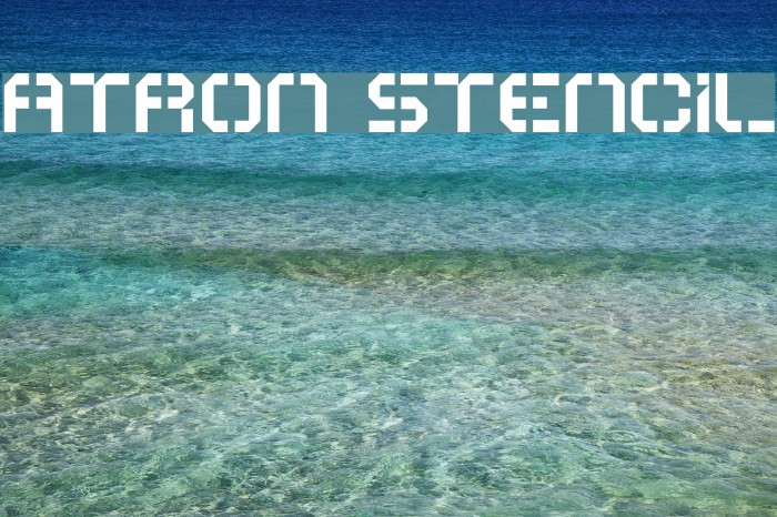 ATRON Stencil Example 2