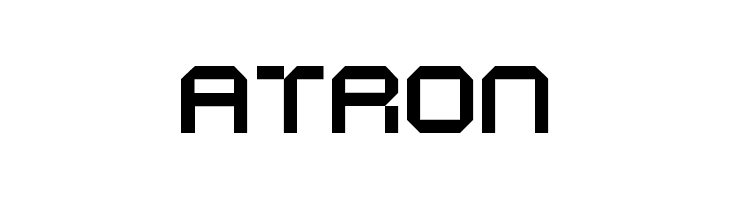 ATRON फ़ॉन्ट