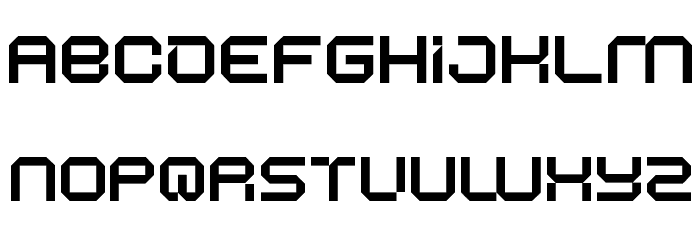 ATRON Font LOWERCASE
