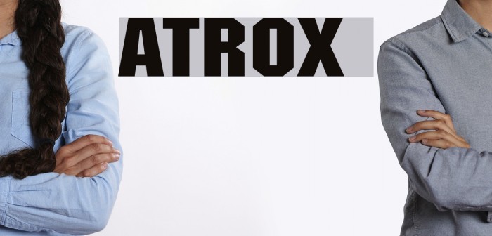 ATROX normal Font examples