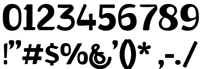 ATTACK MOLENS Font OTHER CHARS