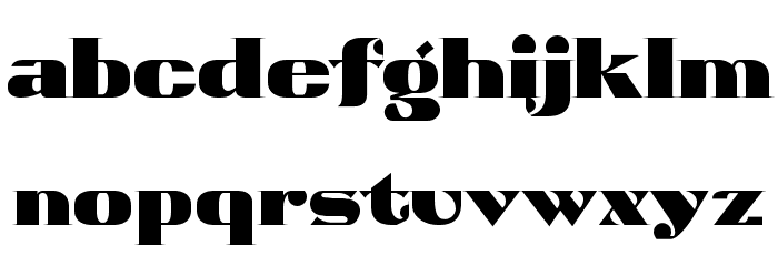 ATUYASDODI Font LOWERCASE