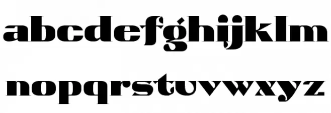ATUYASDODI Font Litere mici