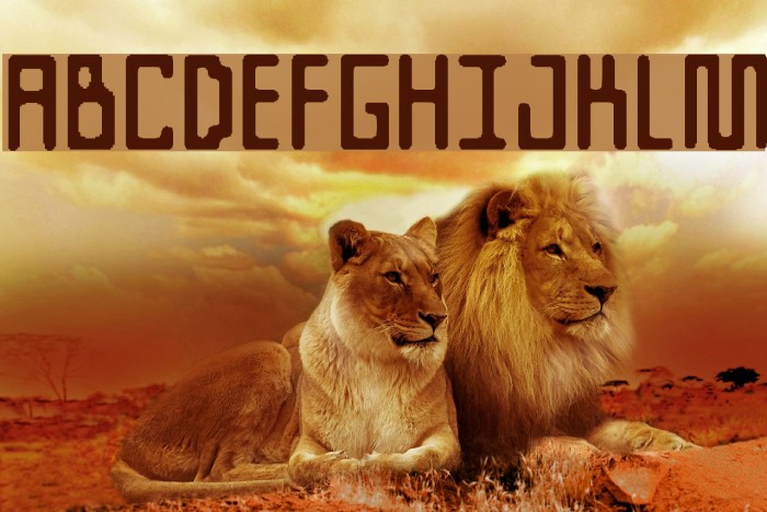 ATeam Font examples