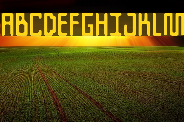 ATeam Font examples