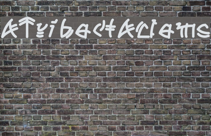 ATribeofAclems Font examples