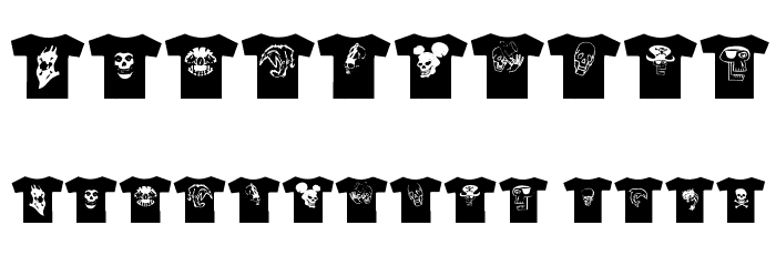 AtLastATshirt Font OTHER CHARS