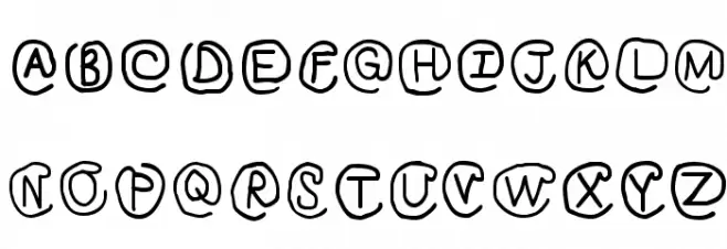 AtSign-Regular Polices MAJUSCULES
