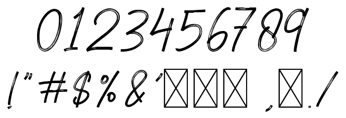 Atalla Font OTHER CHARS