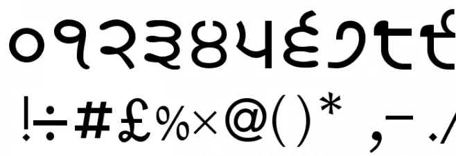 AtamGurmukhi Font OTHER CHARS