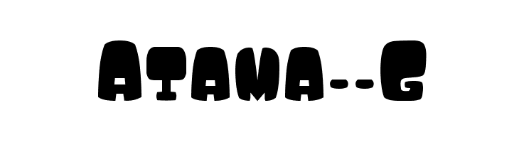 Atama__G Font