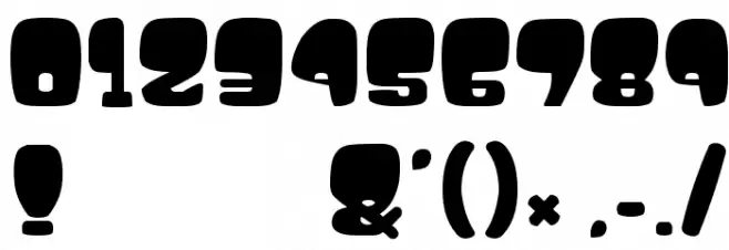 Atama__G Font OTHER CHARS