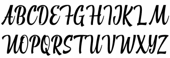 Atarashi Font Litere mari