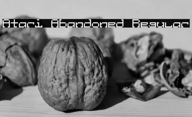 Atari Abandoned Regular Font examples