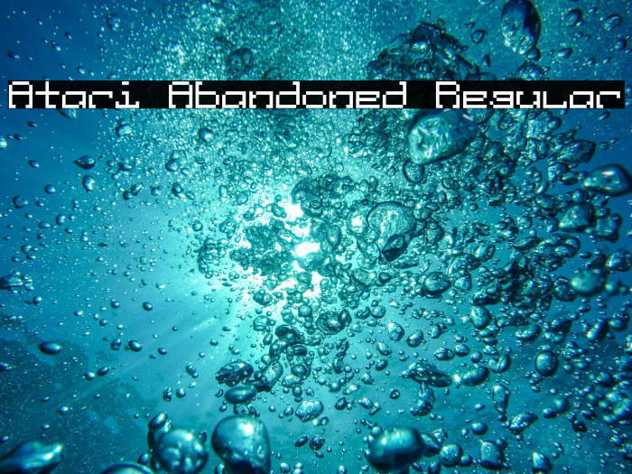 Atari Abandoned Regular Example 2