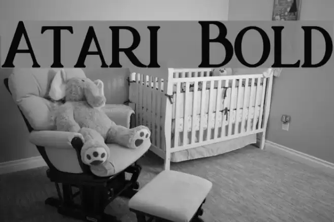 Atari Bold Font examples