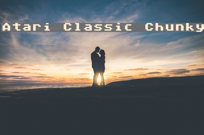 Atari Classic Chunky Font examples