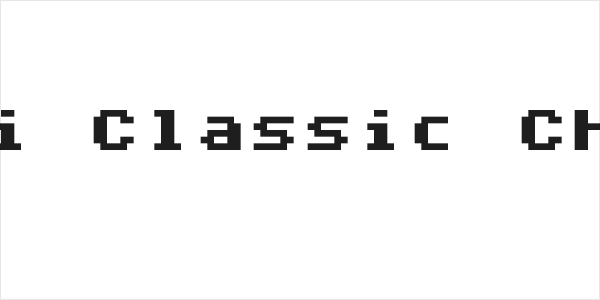 Atari Classic Chunky Logo