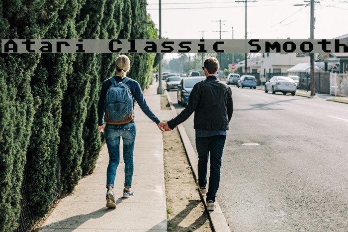 Atari Classic Smooth Font examples