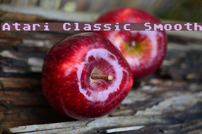 Atari Classic Smooth Font examples