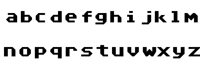 Atari Classic Smooth Font LOWERCASE