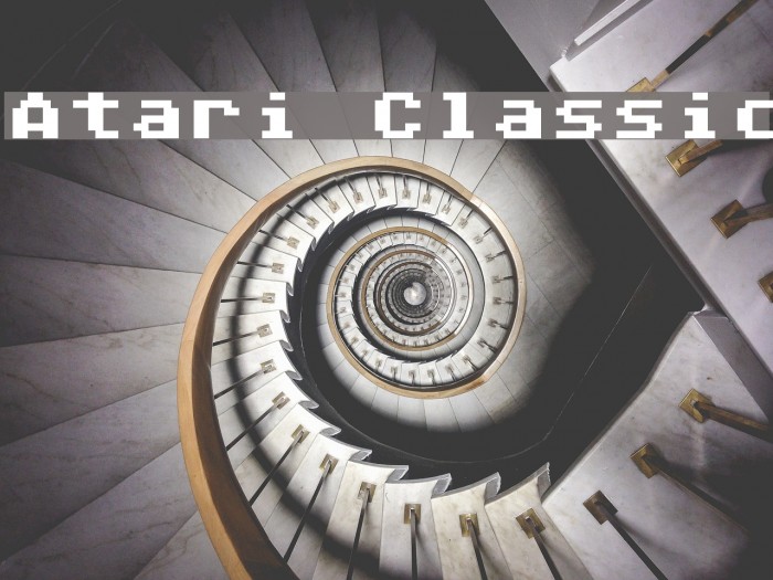 Atari Classic Font examples