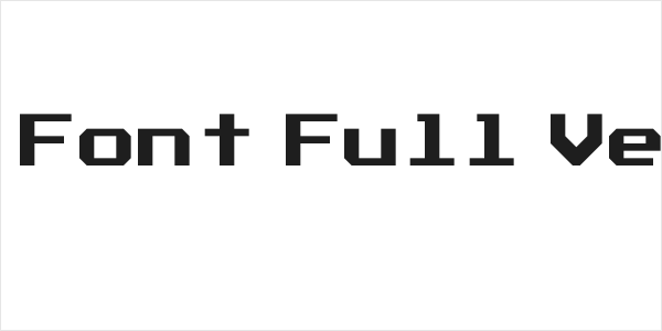 Atari Font Full Version Logo