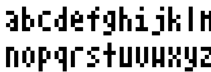Atari Small Font LOWERCASE
