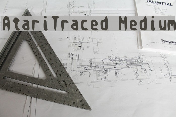 AtariTraced Medium Font examples