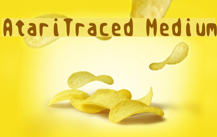 AtariTraced Medium Font examples