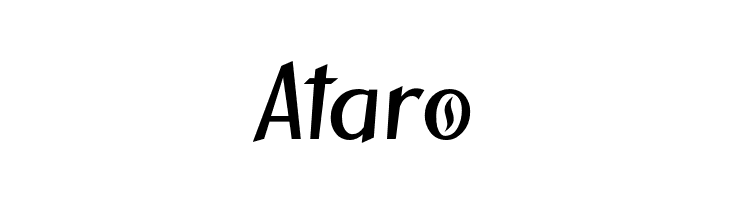 Ataro  免费字体下载