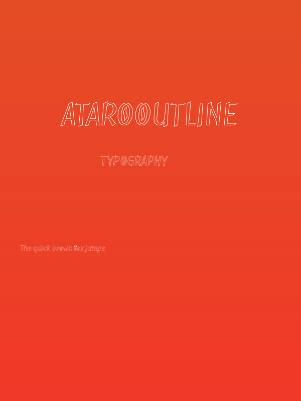 AtaroOutline Poster