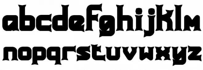 Ataxia [BRK] Font LOWERCASE