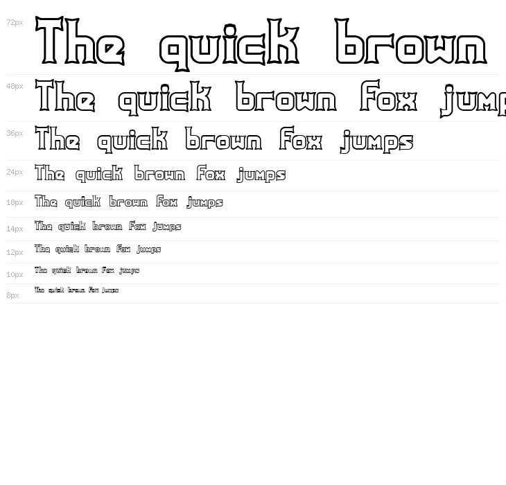 Ataxia Outline [BRK] Waterfall