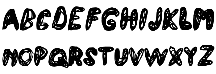 Atchy Font LOWERCASE