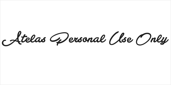 Atelas Personal Use Only Logo