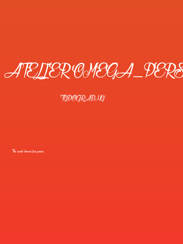 Atelier Omega_PersonalUseOnly Poster