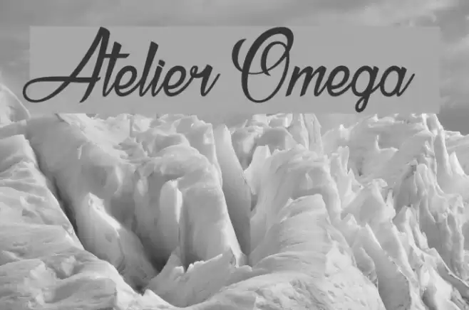 Atelier Omega  Font examples