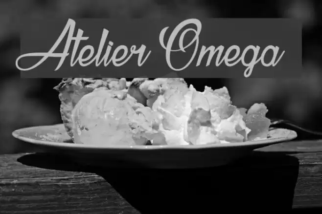 Atelier Omega  Font examples