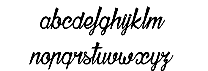 Atelier Omega Font LOWERCASE