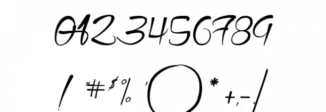 Atelier du Machiniste Font OTHER CHARS