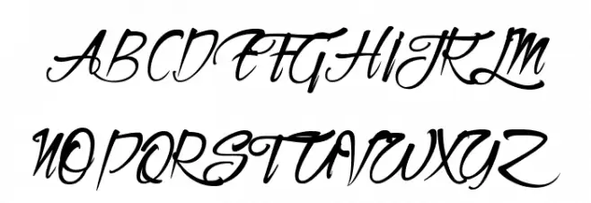 Atelier du Machiniste Schriftart Groß