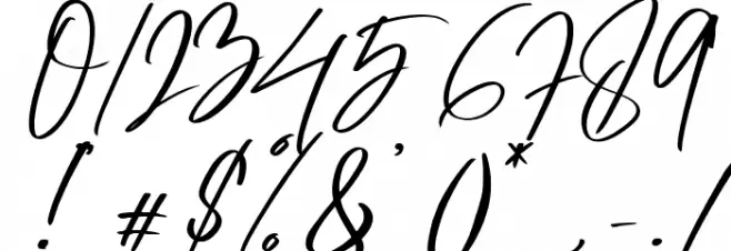 Atelier Шрифта ДРУГИЕ символов