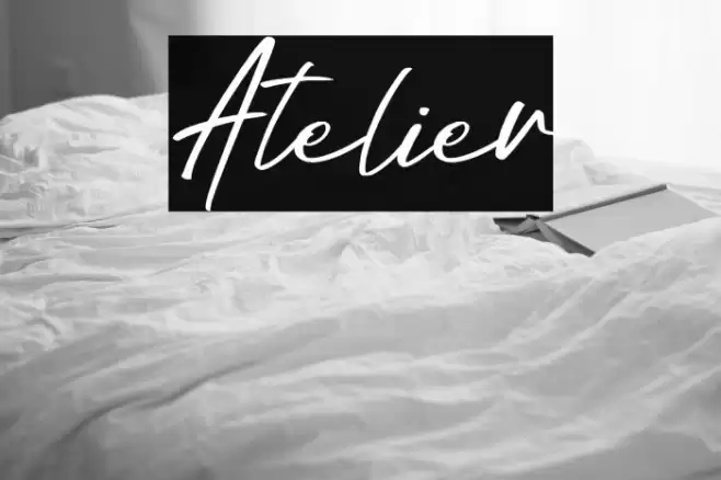 Atelier Шрифта examples