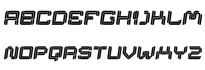 AthaarDemo-Italic Font Litere mari