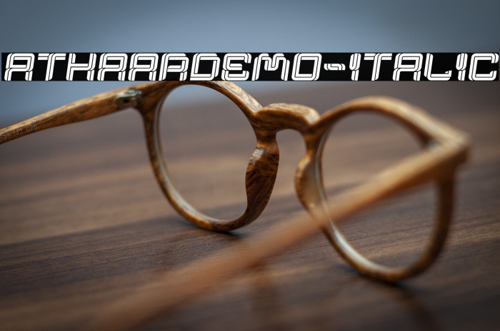 AthaarDemo-Italic Example 3